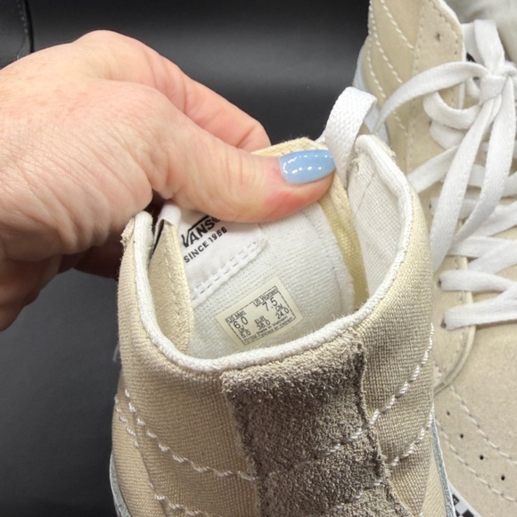 Vans SK8 High Tapered Checkerboard Mens sneakers - Picture 9 of 11